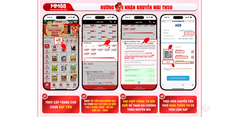 MM88 🌟 Cá Cược Cùng MM 88 Đăng Ký Thưởng +88K ✔️ 26 Sự kiện ưu đãi MM88 nạp 50 tặng 50 mỗi tuần